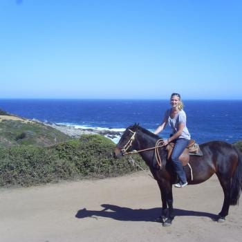 Paardrijden in punta de piedro, 30km van valparaiso