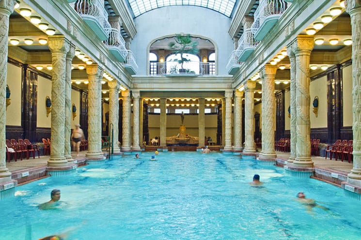 Gellért baden, Boedapest, Hongarije