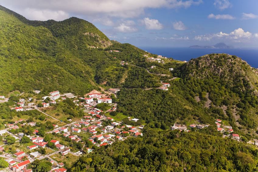 Saba, Nederlandse Antillen