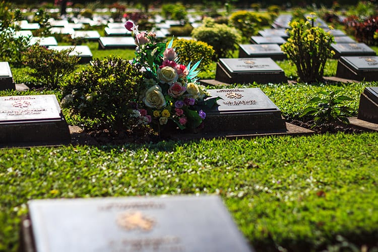 Oorlogsbegraafplaats, Kanchanaburi