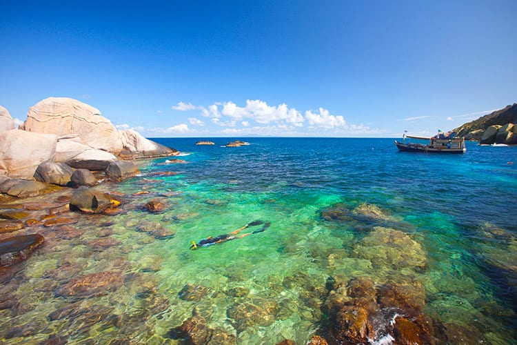 Snorkelen bij Koh Nang Yuan