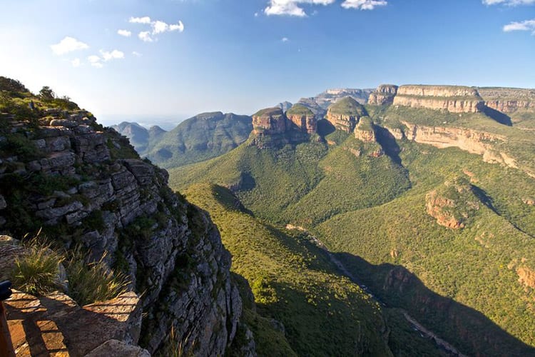 De Blyde River Canyon en de 3 rondabels