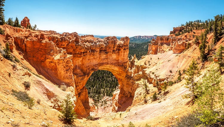 Natural Bridge in Bryce Canyon