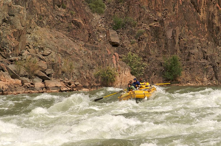 Raften op de Colorado River