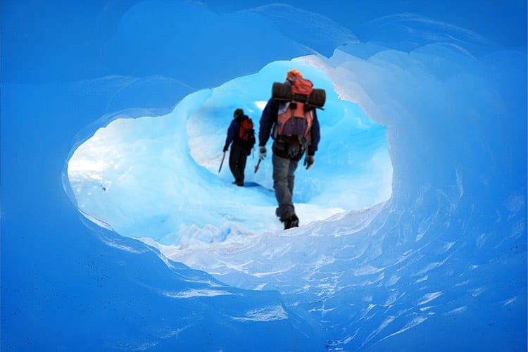 Wandelen in de Perito Moreno gletsjer