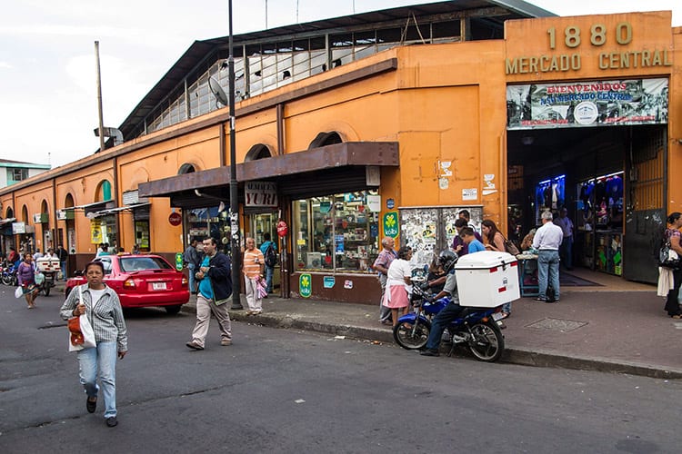 Mercado Central markt in San José