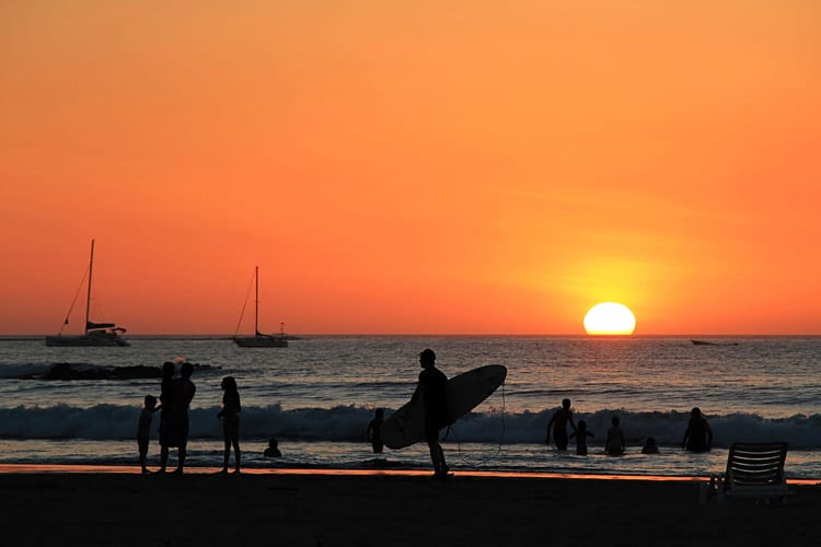 Surfen in Tamarindo