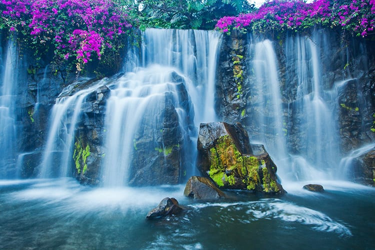 Wailea waterval op Maui