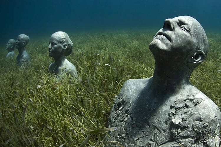 Duiken naar kunst, Cancun
