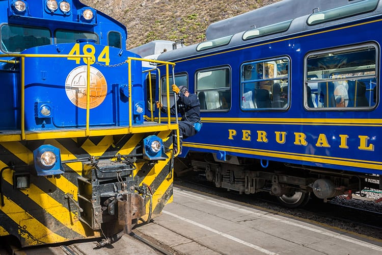 Treinen in Peru