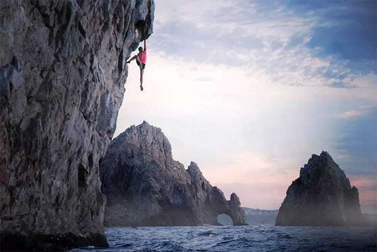 Klimmen in Cabo San Lucas, Mexico