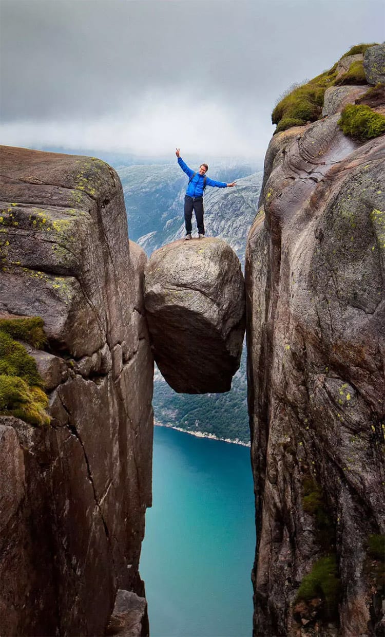 Kjeregbolten kei in Rogaland, Noorwegen