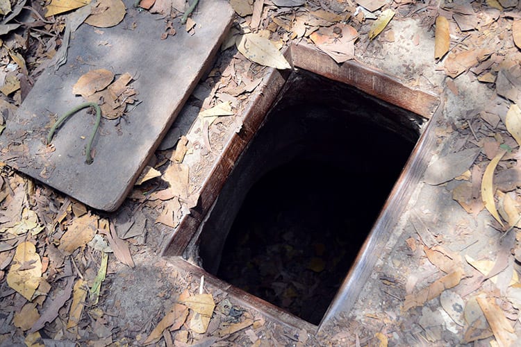 Cu Chi-tunnels