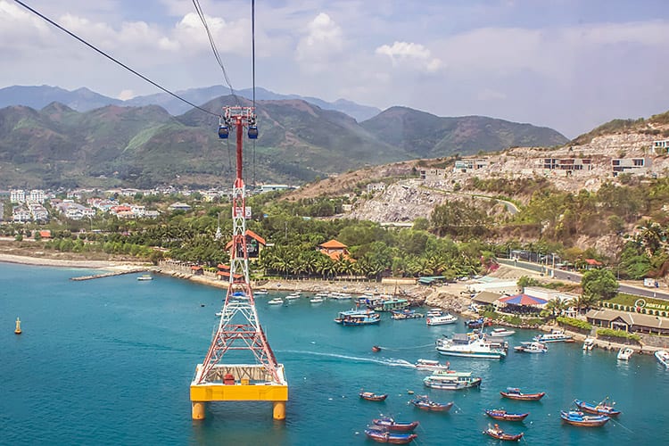 Kabelbaan in Nha Trang