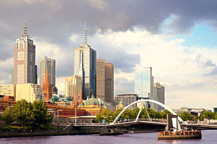 Southgate Foot Bridge, Melbourne