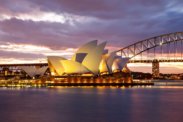 Opera House en de Harbour Bridge
