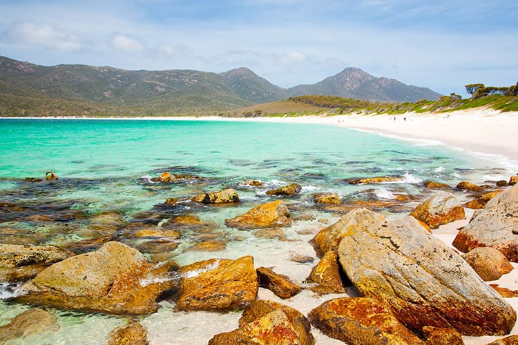 Wineglass Bay in het Freycinet National Park