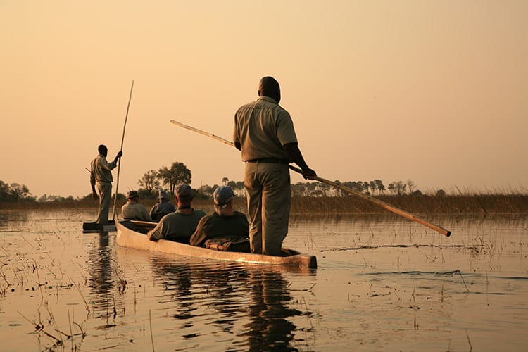 Mokoro safari in de Okavango Delta