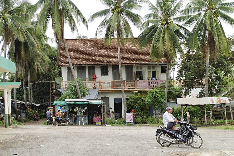 Koloniaal huis in Battambang