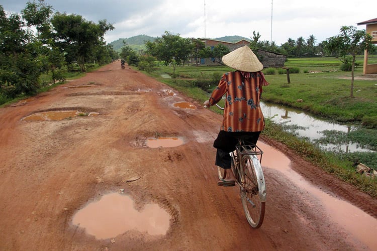 Het platteland rondom Kampot