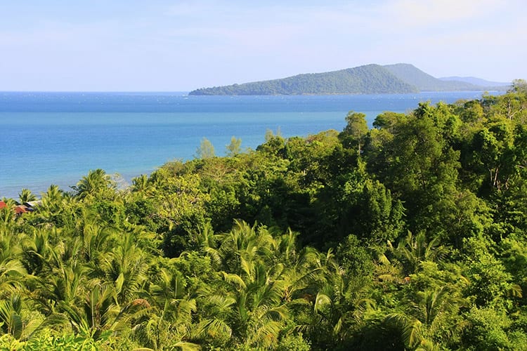 Het binnenland van Koh Rong