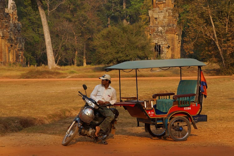 Tuk-tuk Cambodja