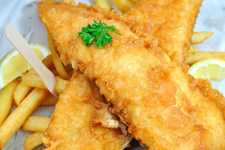 Fish and Chips, Engeland