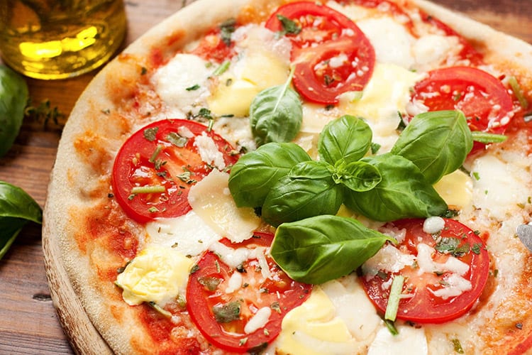 Pizza Margherita, Italië