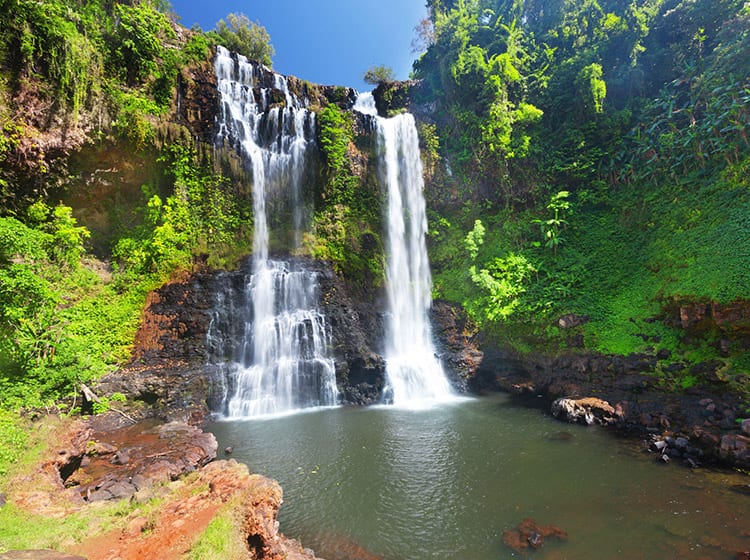 Tad Yuang Waterfall