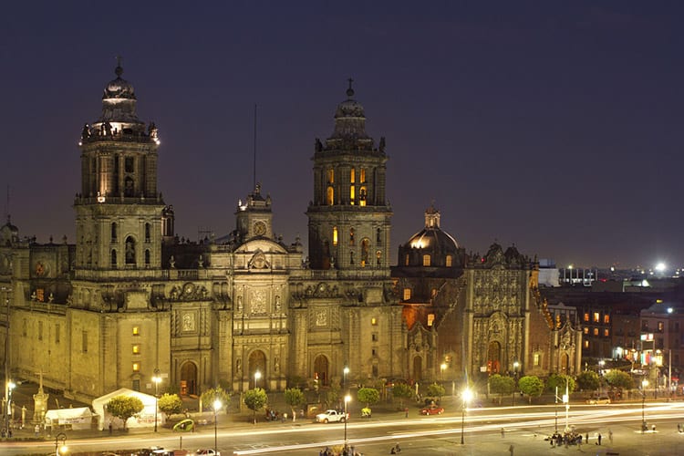 Zócalo in Mexico-Stad