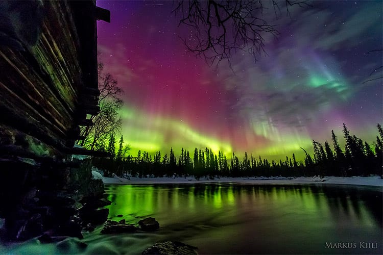 Noorderlicht Fins Lapland