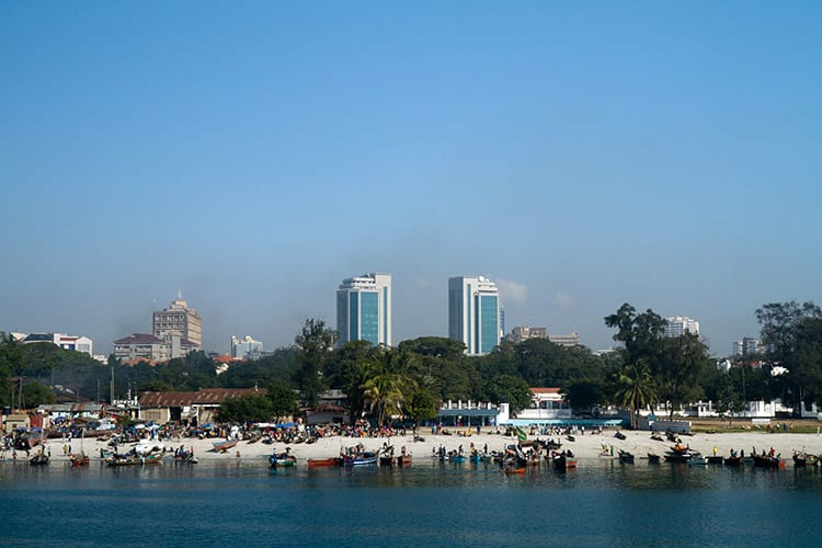 Dar es Salaam strand