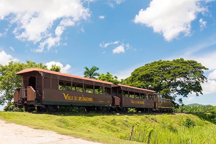 Valle de los Ingenios trein