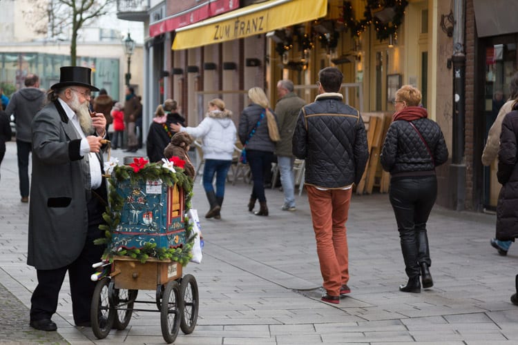 Duitsland, Düsseldorf, kerstmarkt