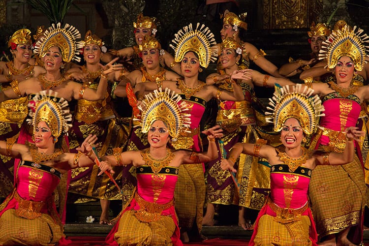 Traditionele dans in Ubud