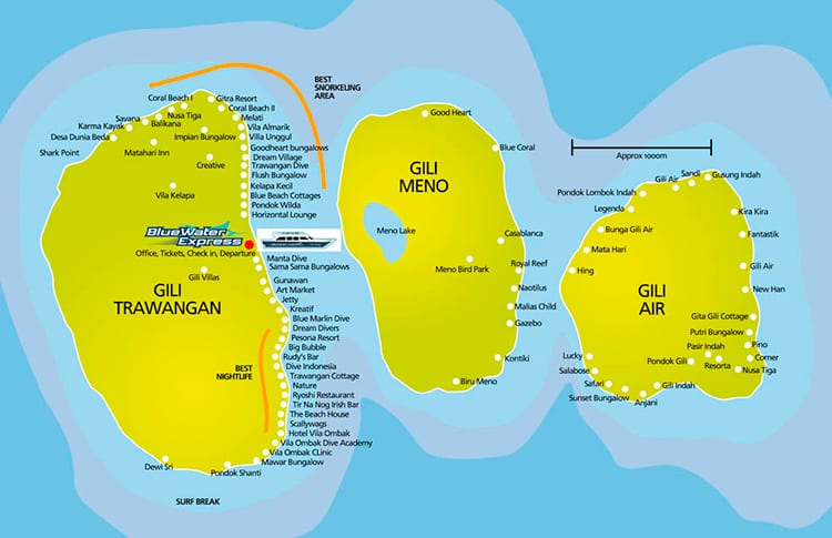 Gili Eilanden