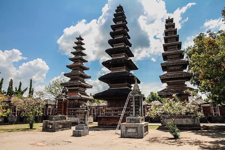 Pura Meru tempel in Mataram