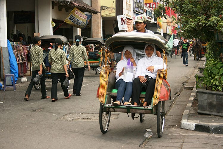 Jalang Malioboro in Yogyakarta