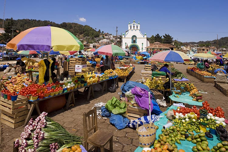 San Juan Chamula markt
