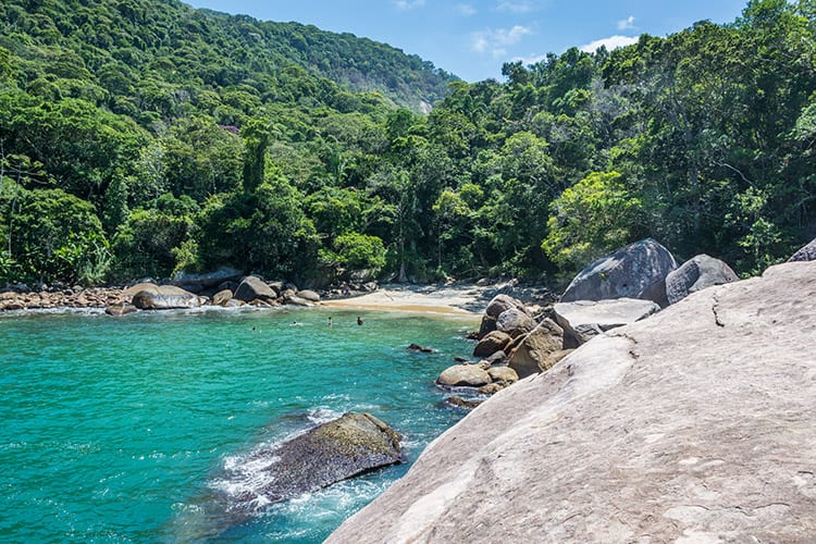 Strand op Ilha Grande