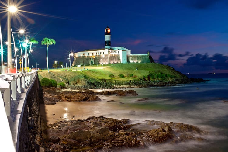 Barra vuurtoren, Salvador