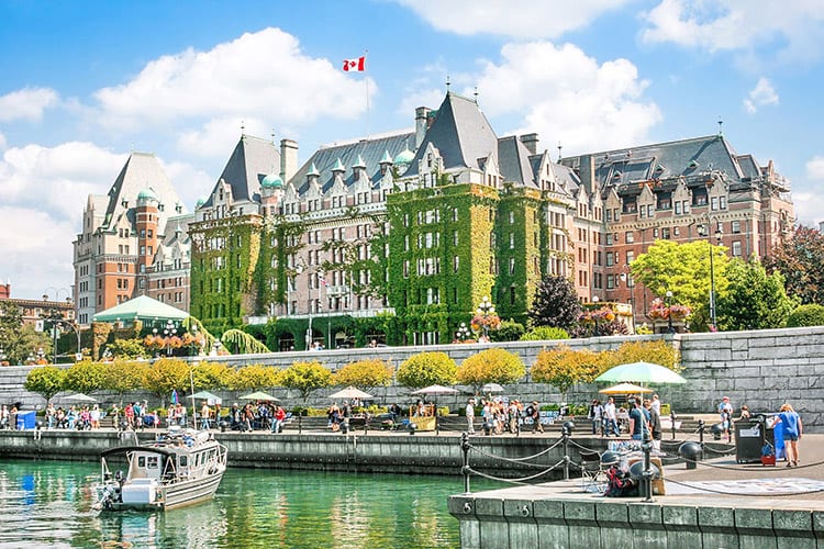 Inner Harbour van Victoria