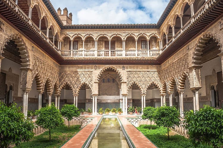 Koninklijk Paleis van Sevilla, Spanje