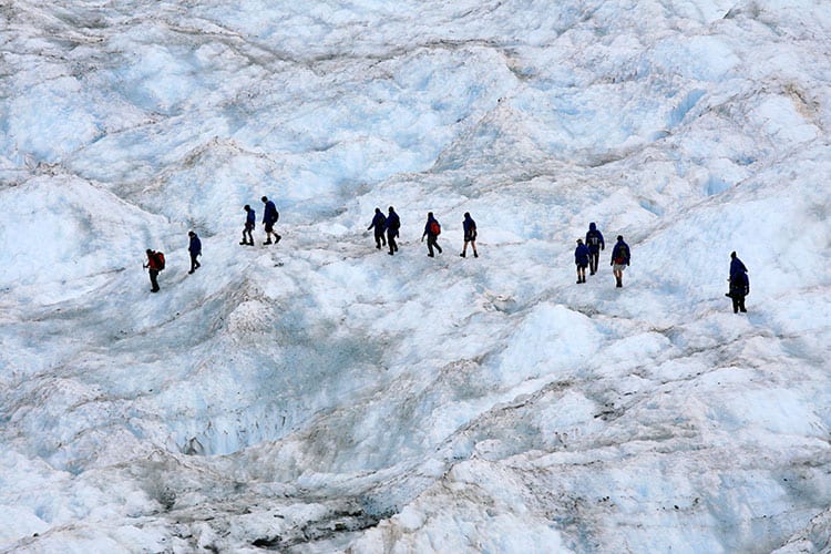 Wandeling de Franz Josef Glacier