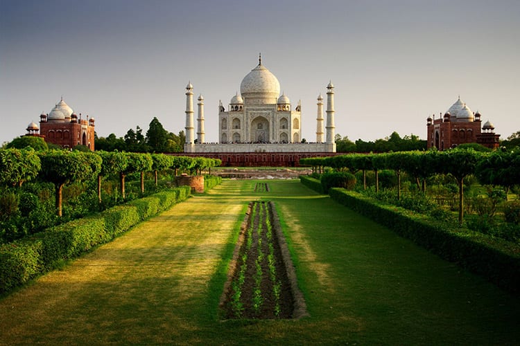 Taj Mahal met tuin