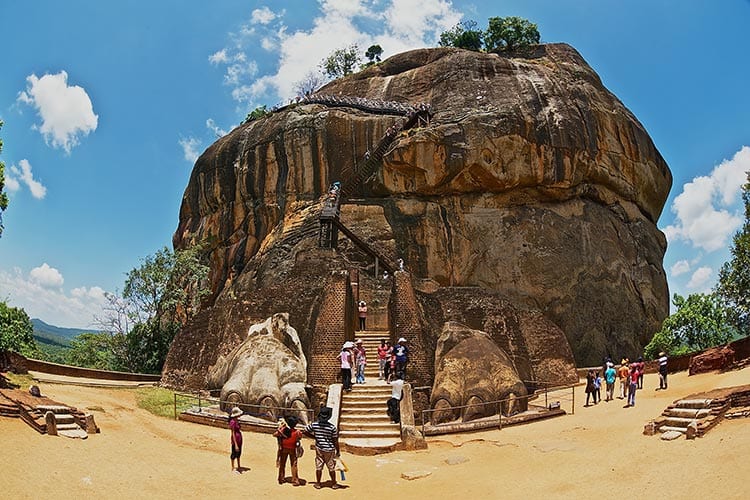 De Lion Rock in Sigiriya