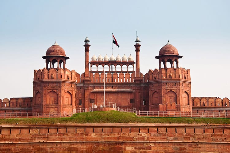 Het Rode Fort, New Delhi