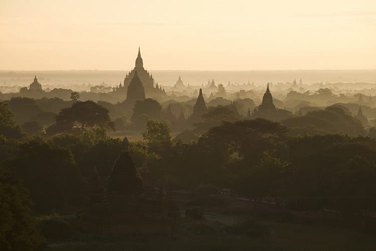 Zonsopkomst Bagan