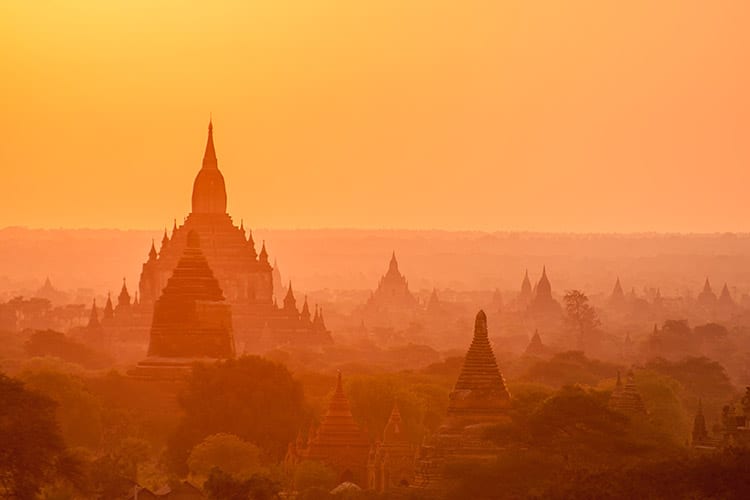 Zonsopkomst Bagan