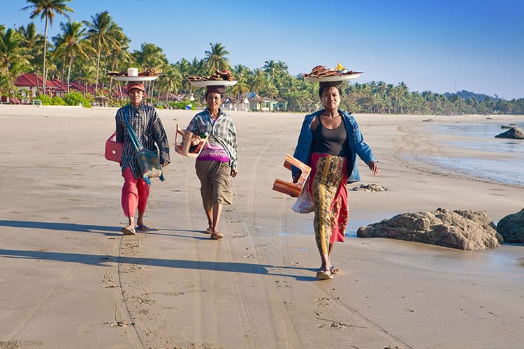 Ngwe Saung Beach